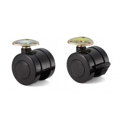 Twin Wheel Caster (Plate Type)